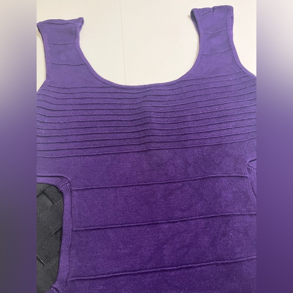 Ruby and Jenna Purple Body-con Cocktail Dress - Picture 4 of 9